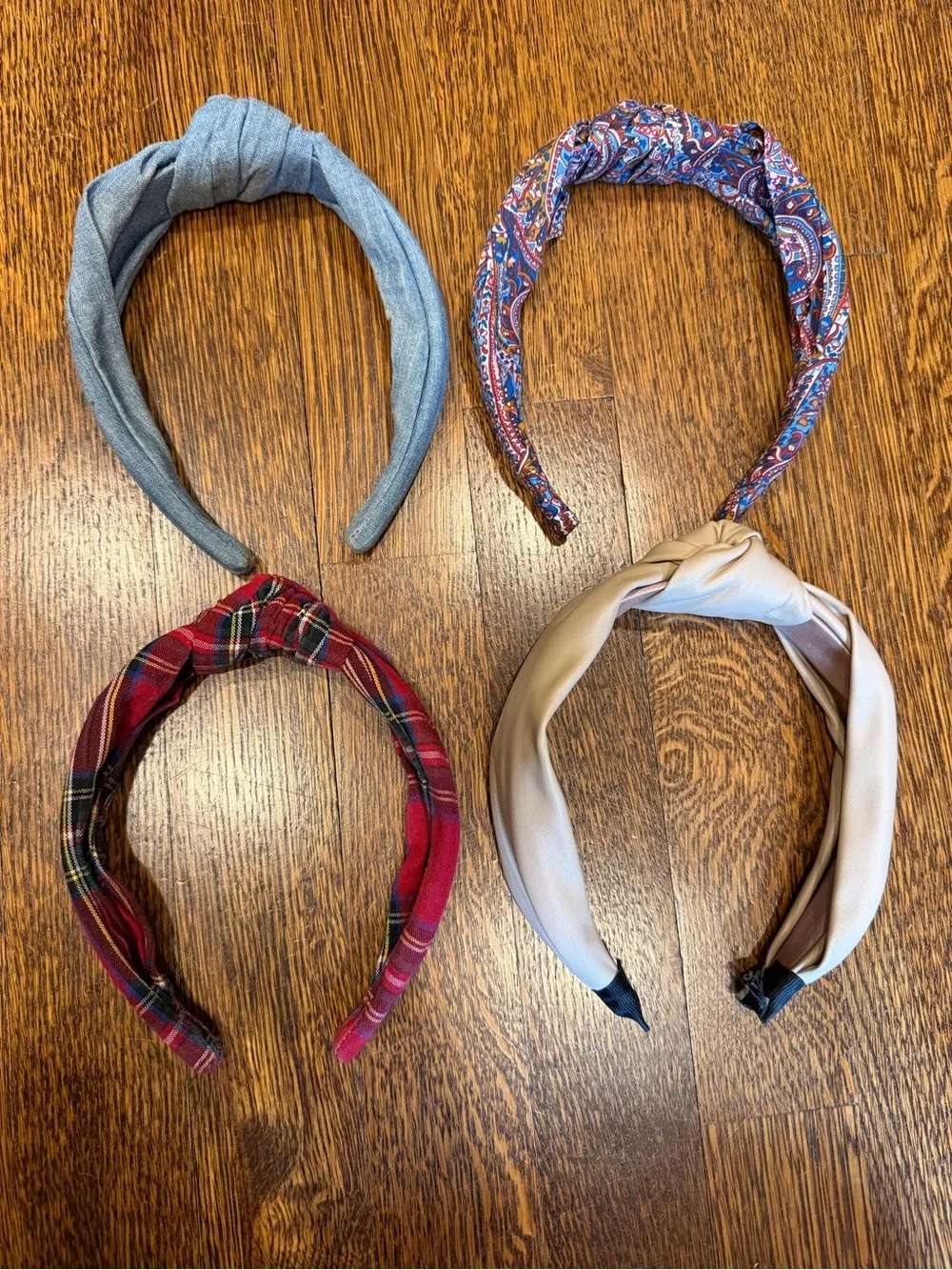 Set of 4 Knotted Headbands